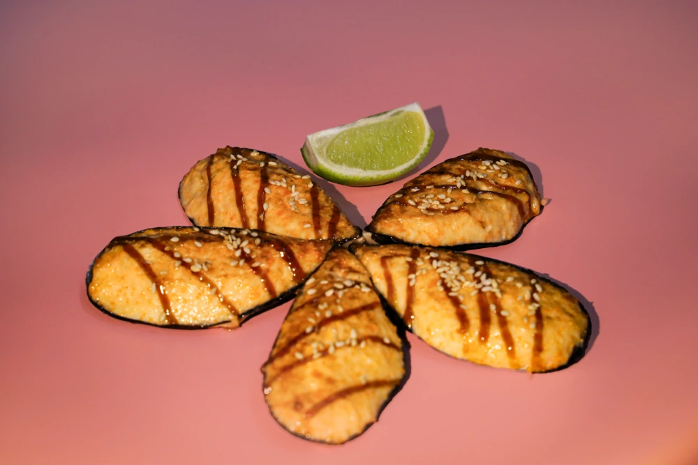 Мидии запечённые