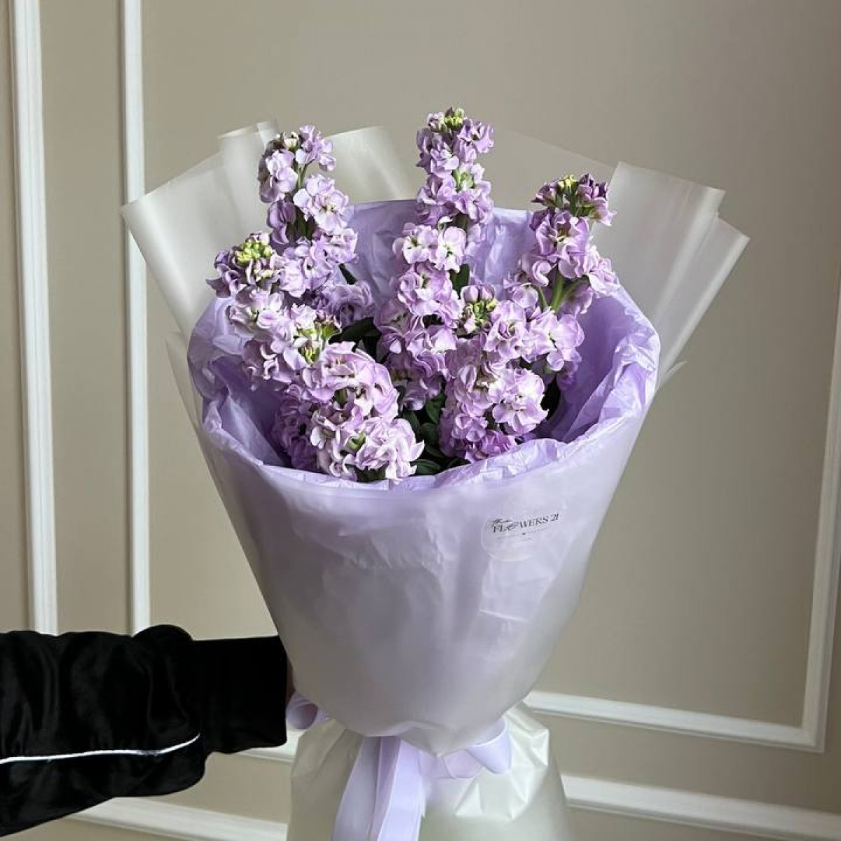 Моно букет из маттиолы (предзаказ)