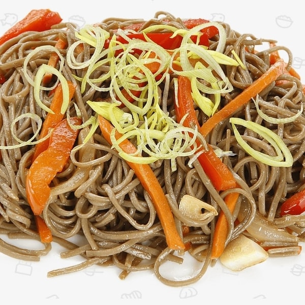 Соба с овощами
