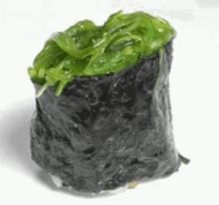 Суши с чука салатом