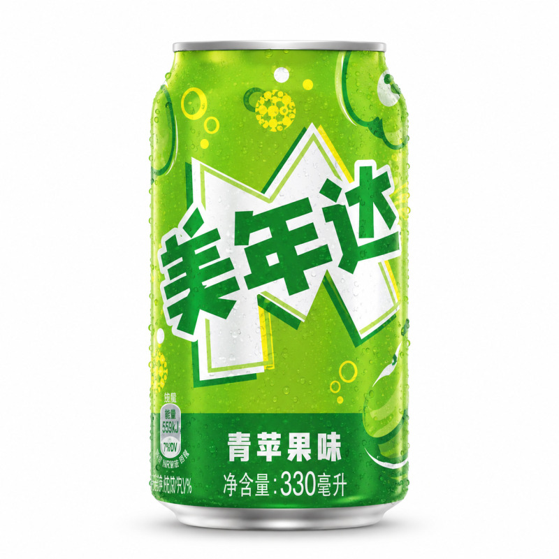 Напиток MIRINDA "Зеленое яблоко" газированный 330 мл