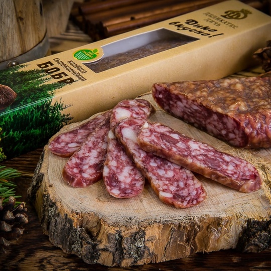 Колбаса из мяса Бобра, ск ЭКО