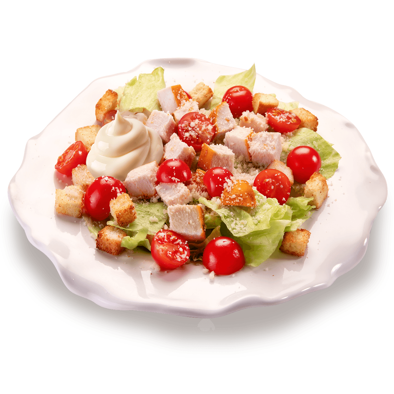 Цезарь с курицей