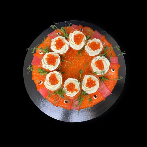 Суши-торт Жизель. Морепродукты