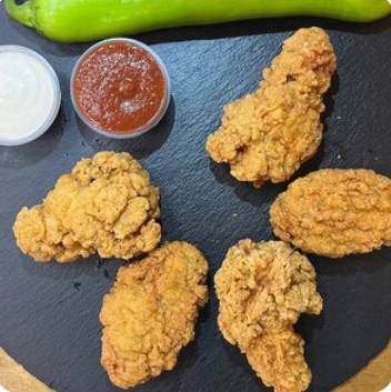 Куриные крылья в панировке