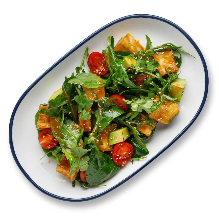 Салат с баклажанами