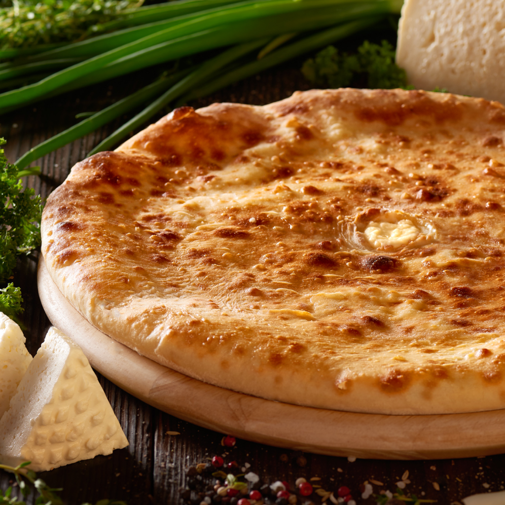 Пирог с сыром и шпинатом