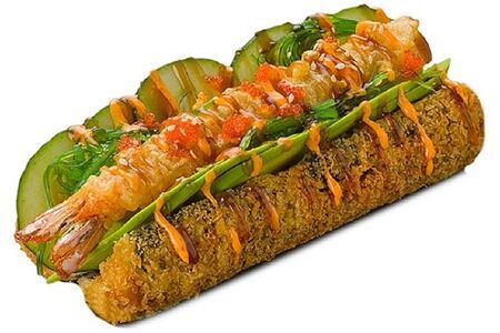 С креветкой