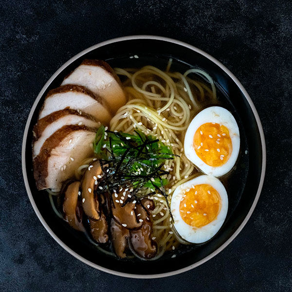 Рамен с курицей