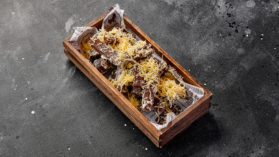 Гренки чесночные с сыром