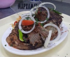 Рыба жареная 800 руб за кг