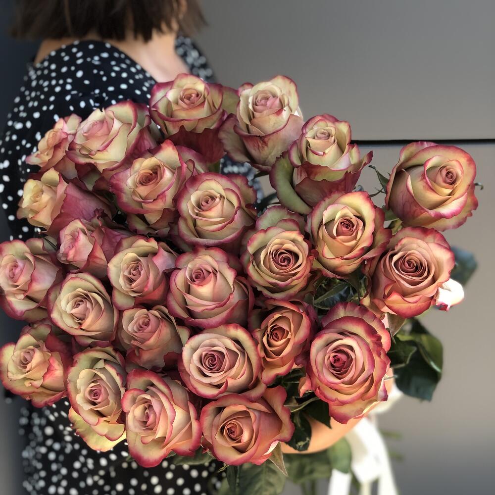 Букет роз Эквадор Vintage 25 шт