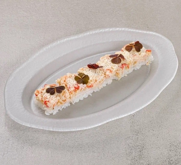 Оши камчатский краб и пармезан