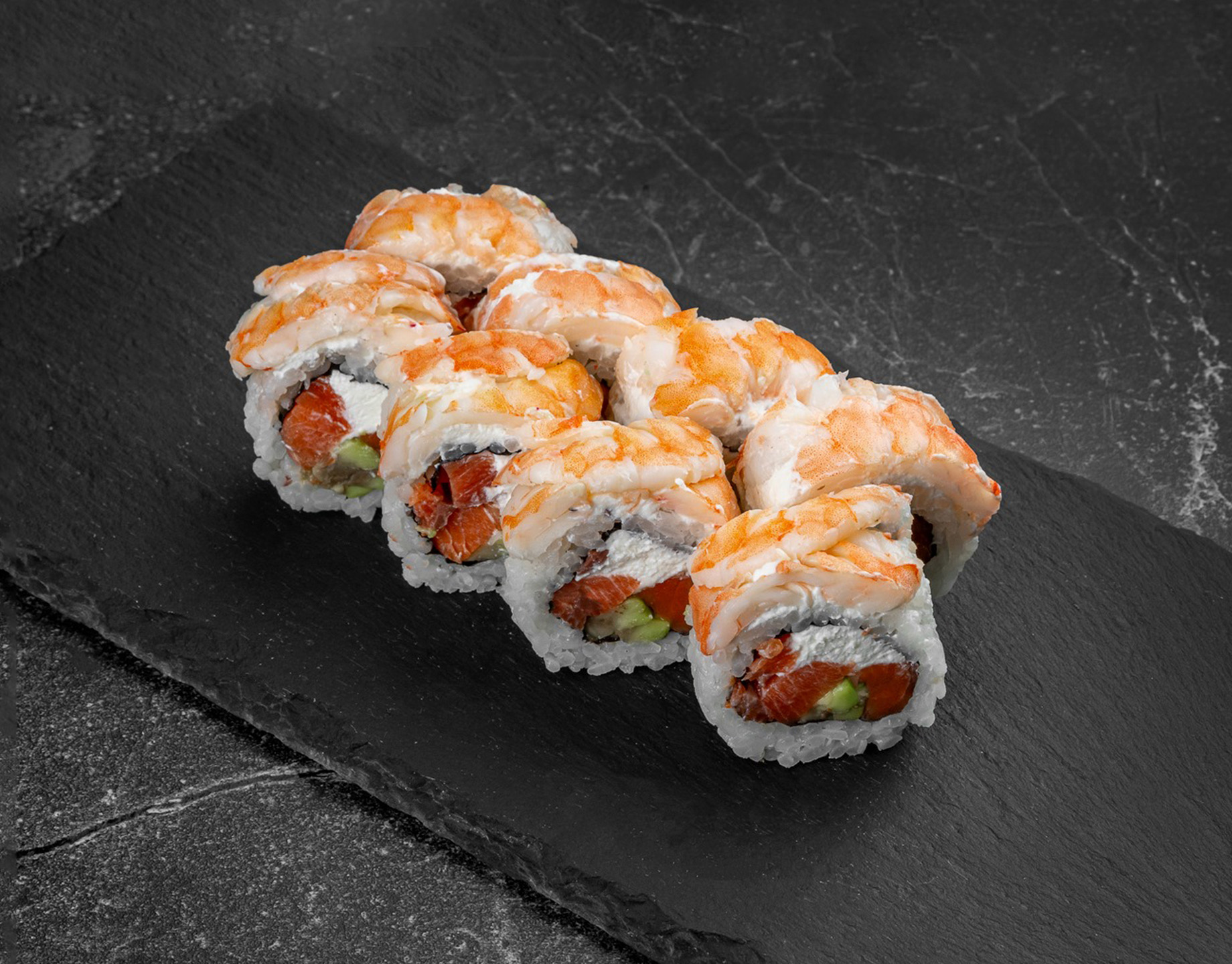 Ролл Филадельфия с креветкой