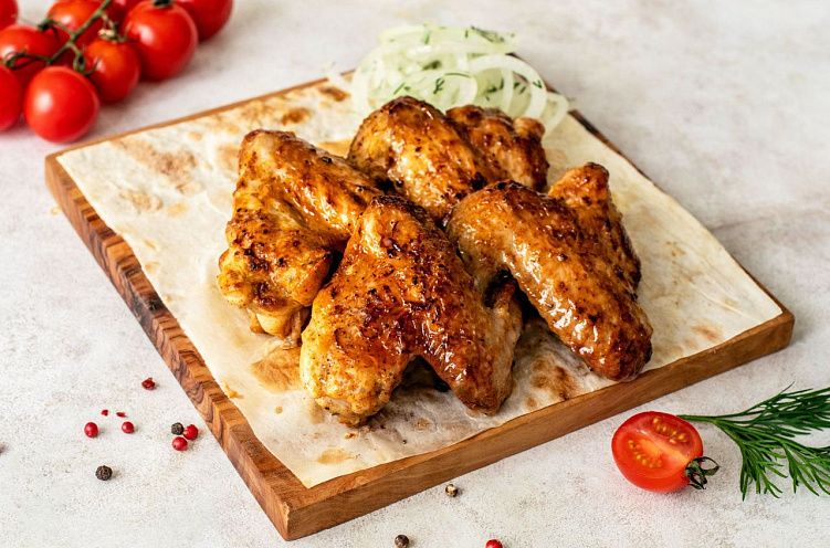 Шашлык из куриных крылышек