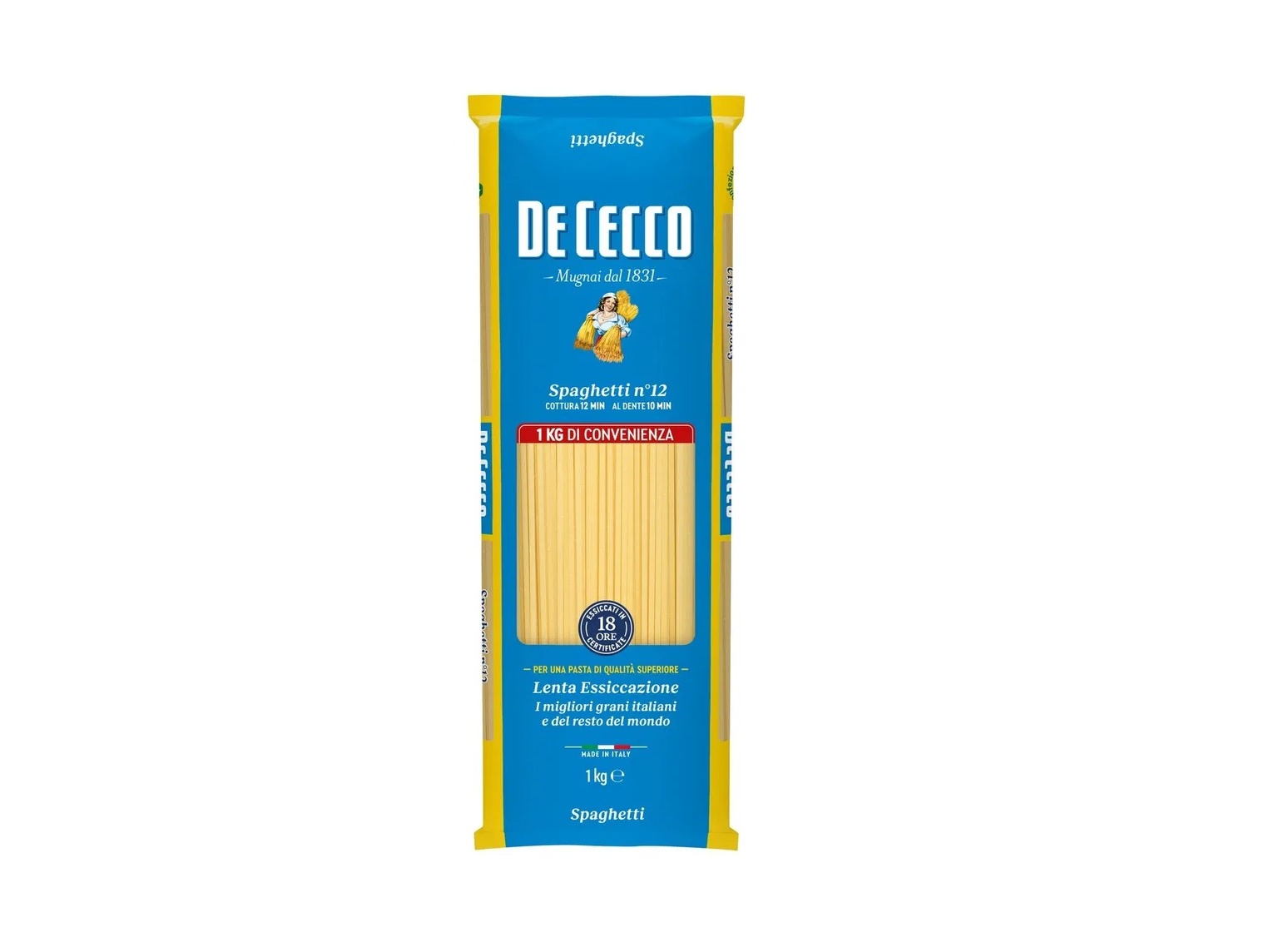 Паста De Cecco №12 Спагетти