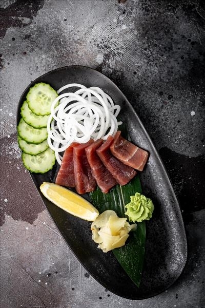 Сашими с тунцом блюфин