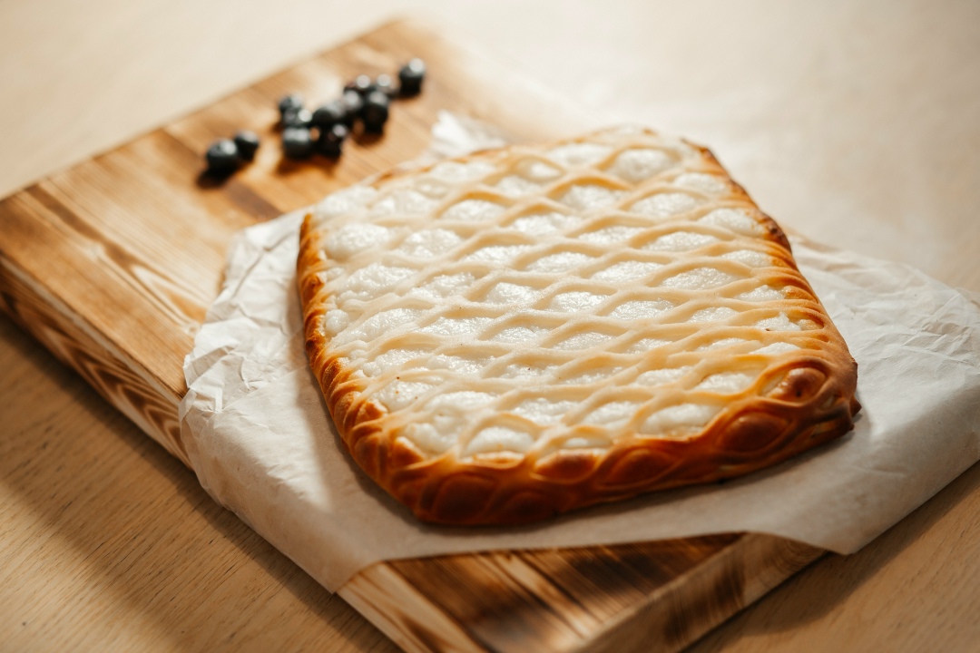 Пирог с творогом