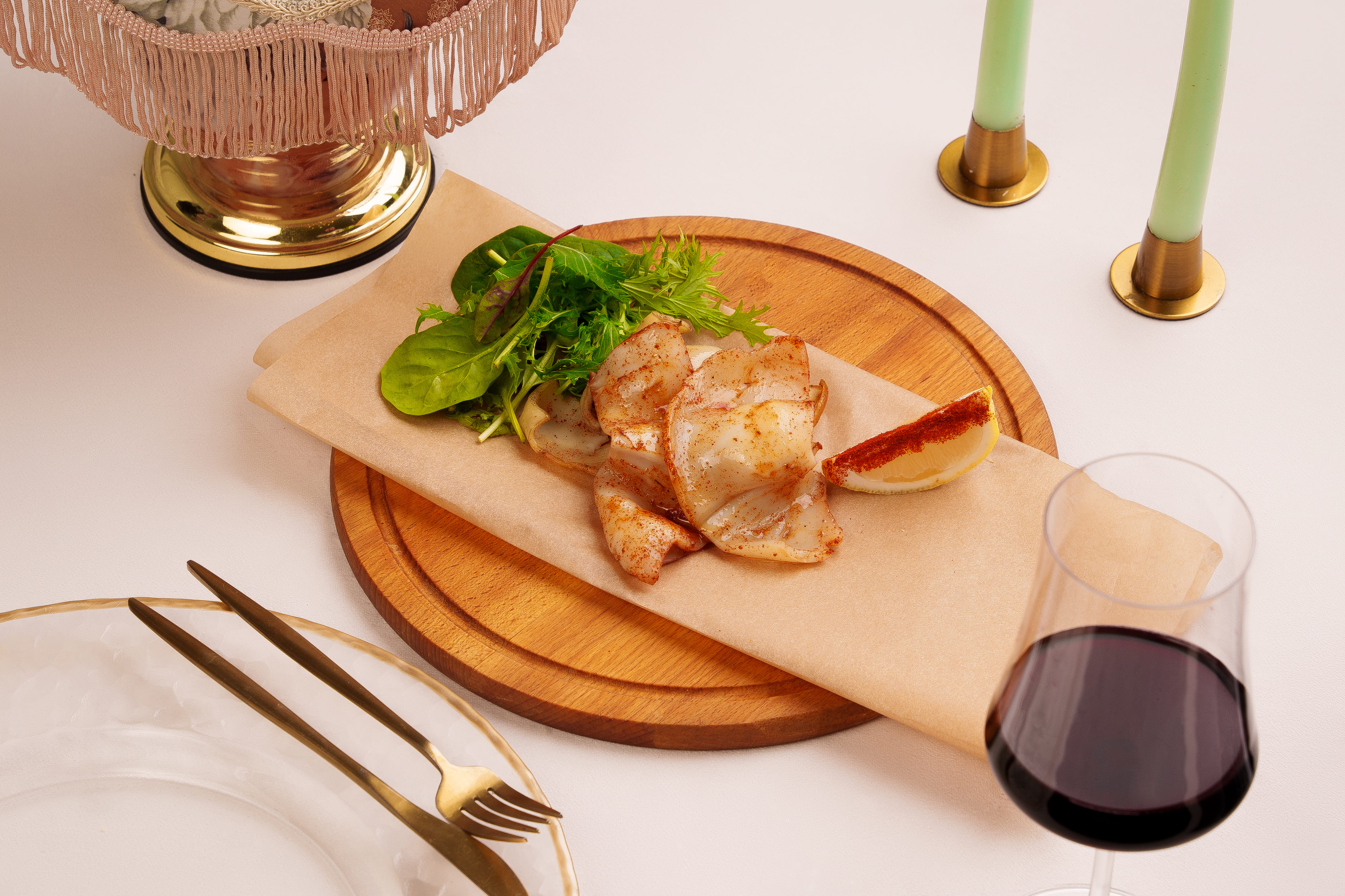 Шашлык из кальмара