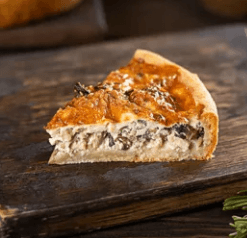 Киш с курицей и грибами 600 гр.