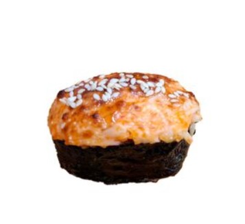 Запеченные суши с лососем