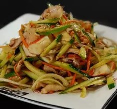 Салат из морепродуктов