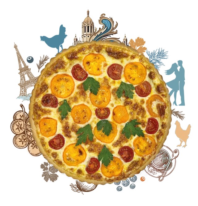 Лионский киш (средний)