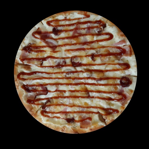 Пицца "Мясная барбекю" 23см