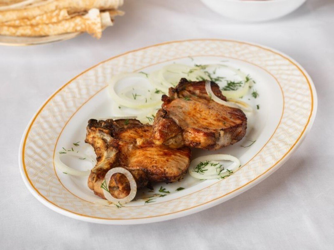 Шашлык на ребре 400г