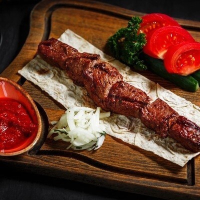 Шашлык из мраморной говядины