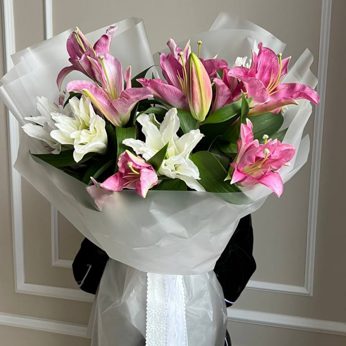 Моно букет из лилий (предзаказ)