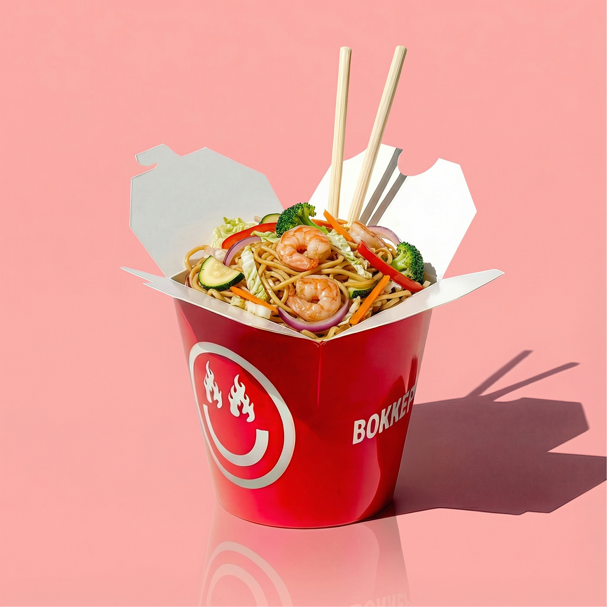 Вок креветки соевый лайт