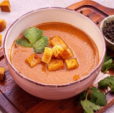 Крем суп чечевичный