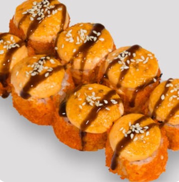 Запеченный Сырный с лососем