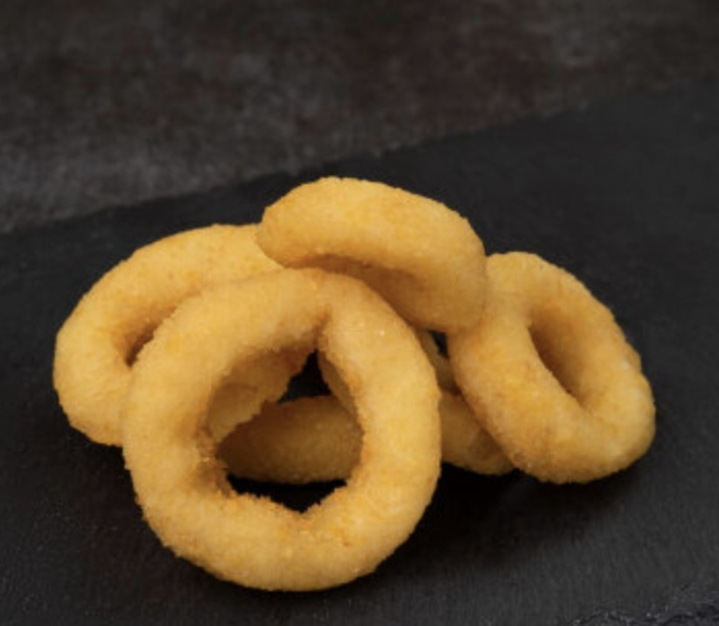 Кольца кальмаров в панировке