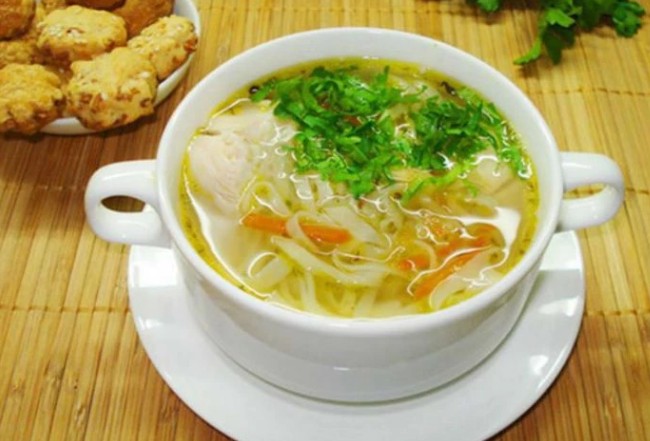 Куриная лапша