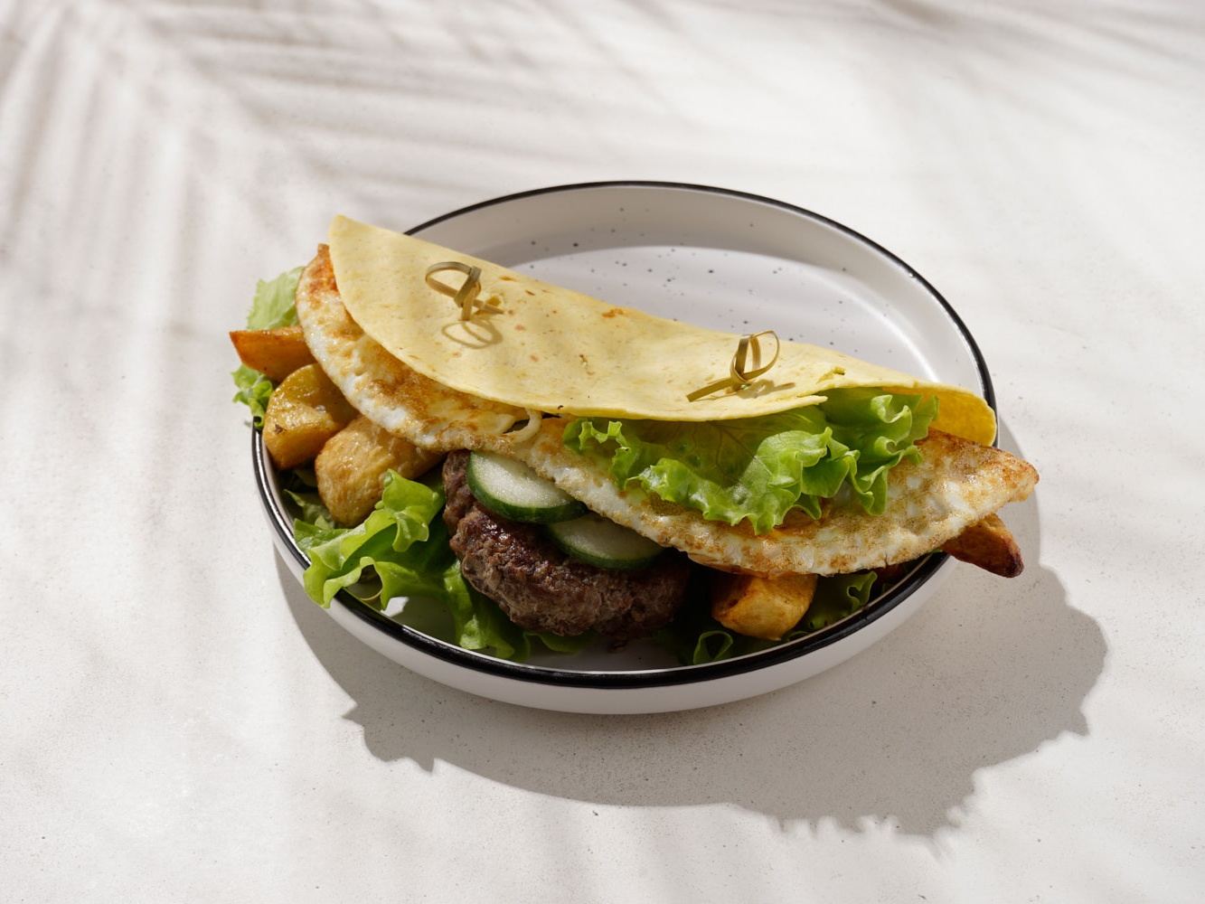 Пита с котлетой PrimeBeef