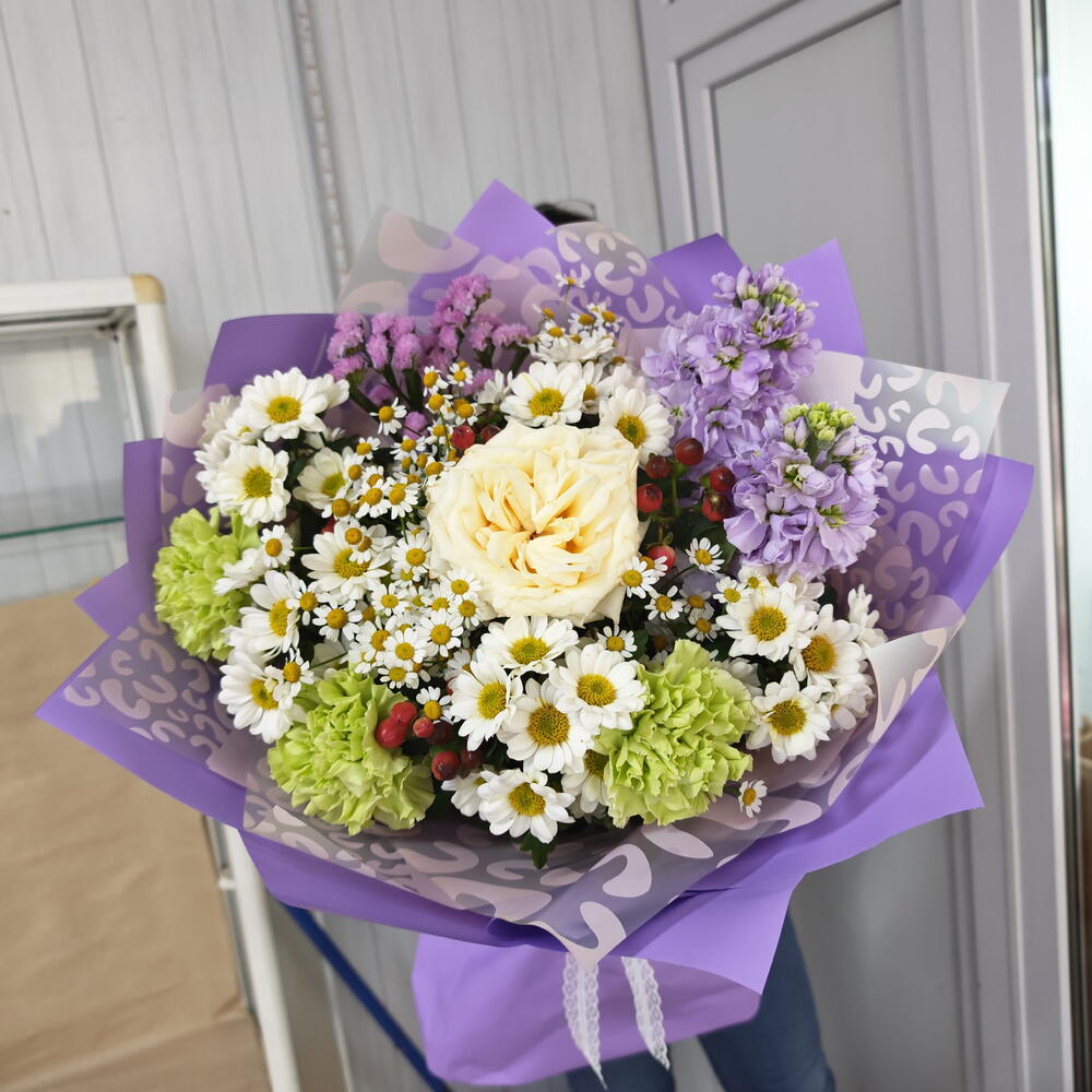 Букет ЛАВАНДА необычный