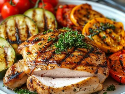 Куриное Филе с овощами