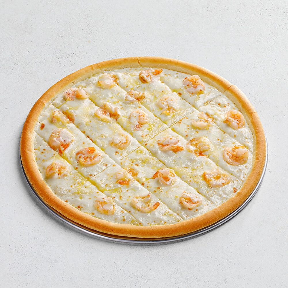 Чиззи-стики с креветкой на соусе пармеджано