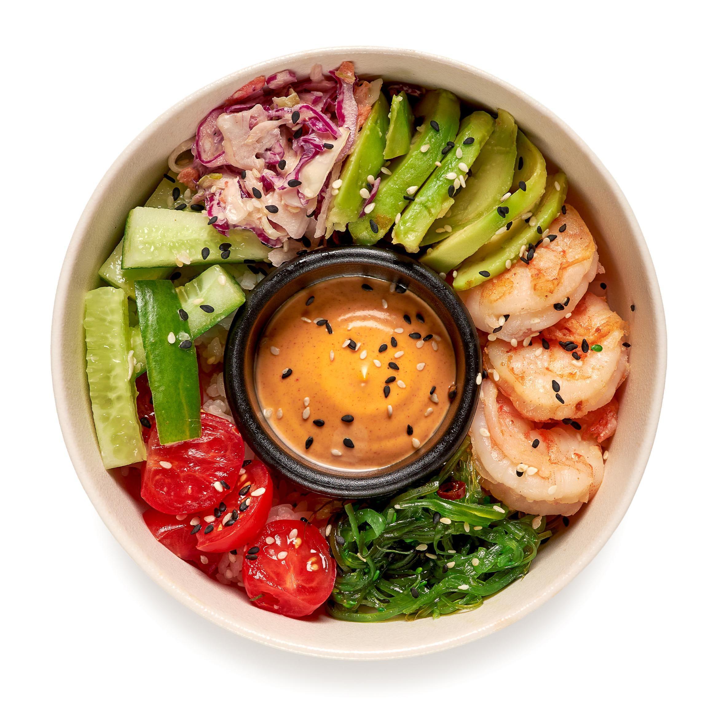 Поке с креветкой