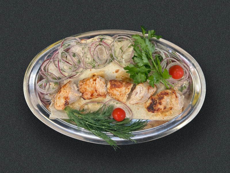 Шашлык из куриной грудки