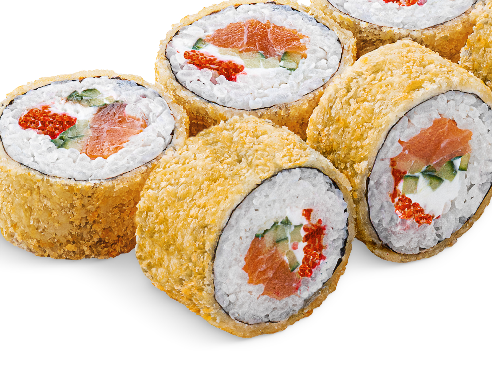 Темпура-ролл с лососем