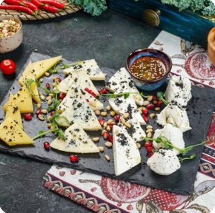 Ассорти европейских сыров