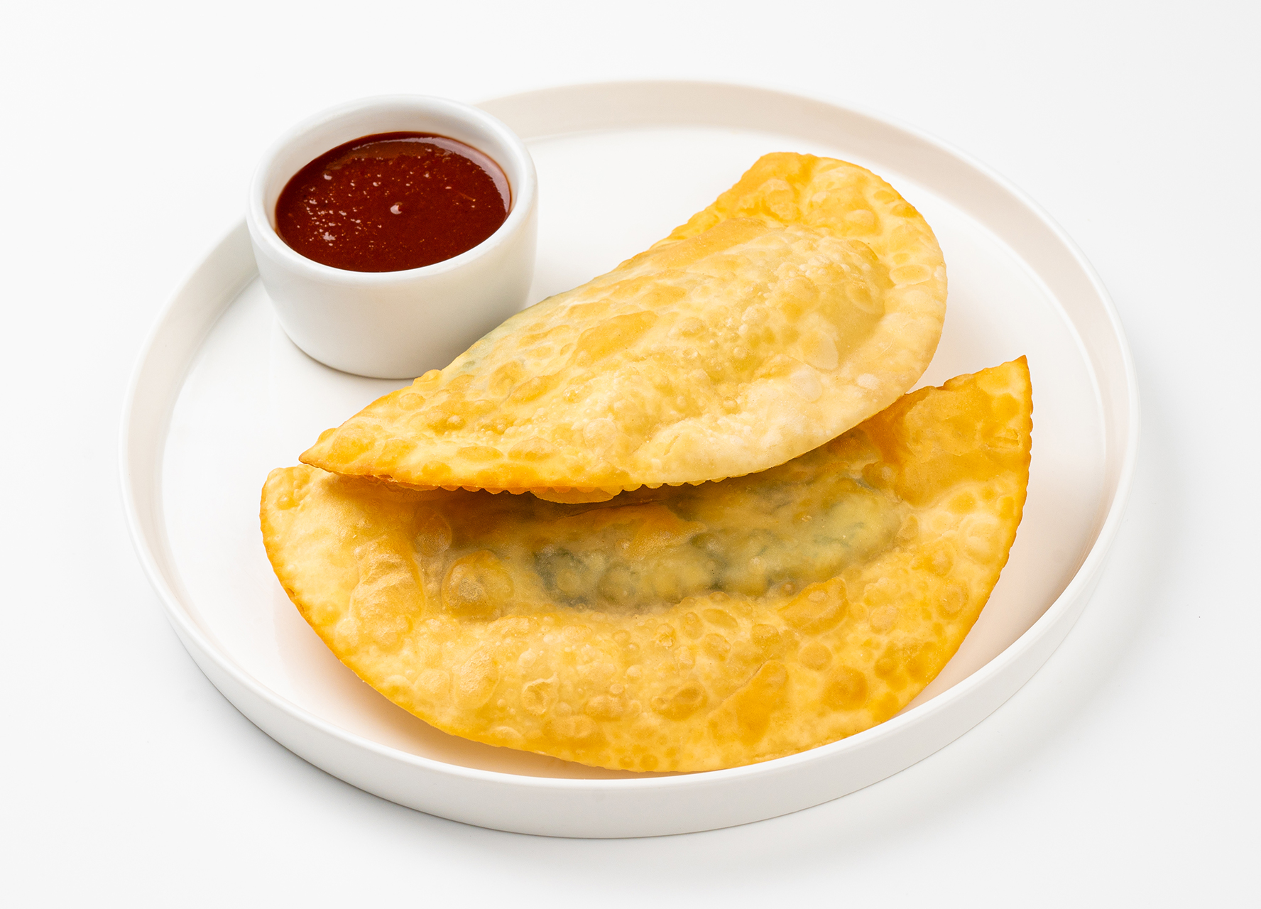 Чебуреки с курицей