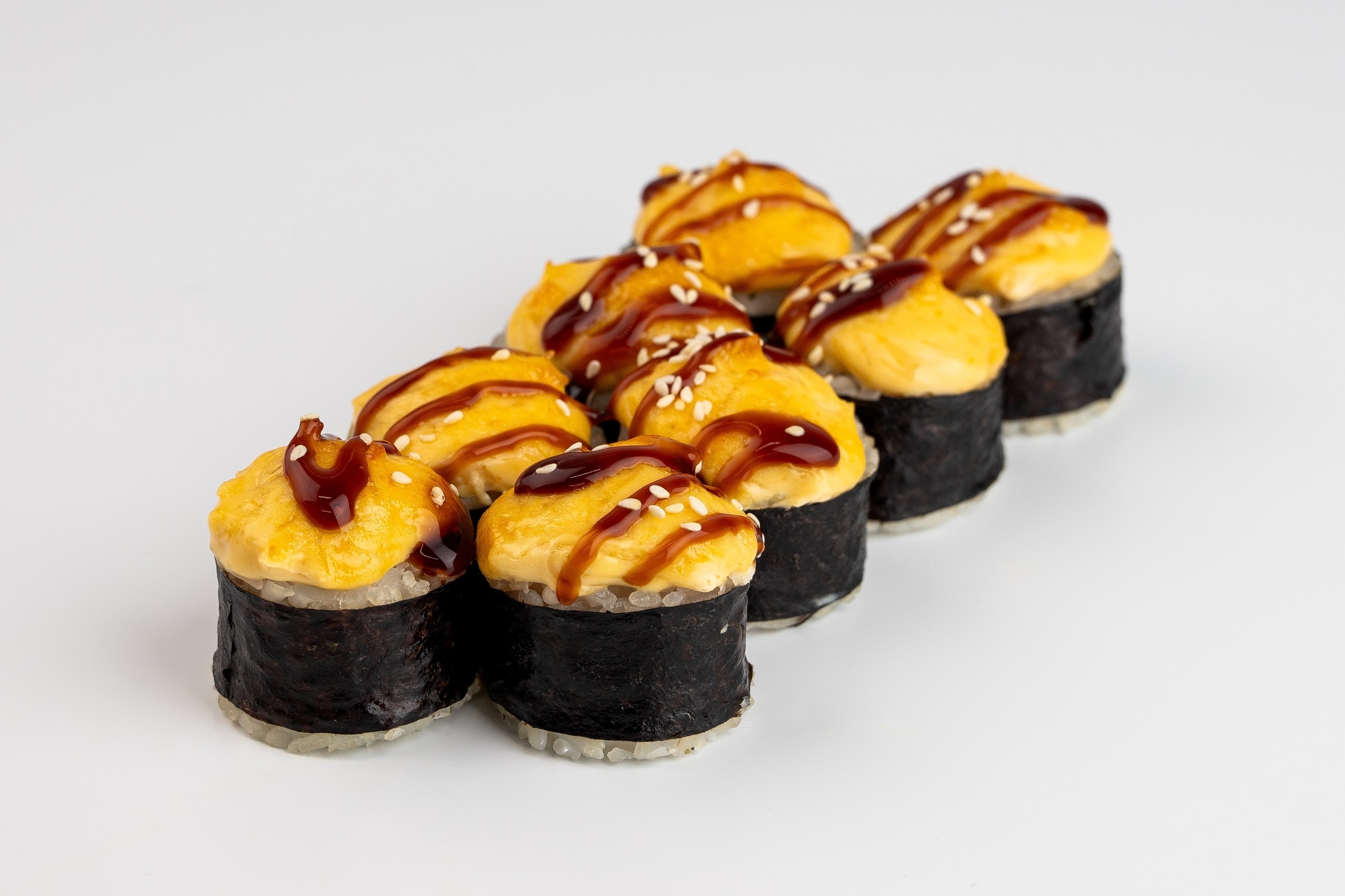 Запеченный креветка-ролл