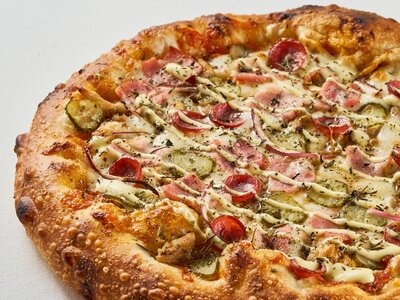 Пицца малая Супермясная 24см