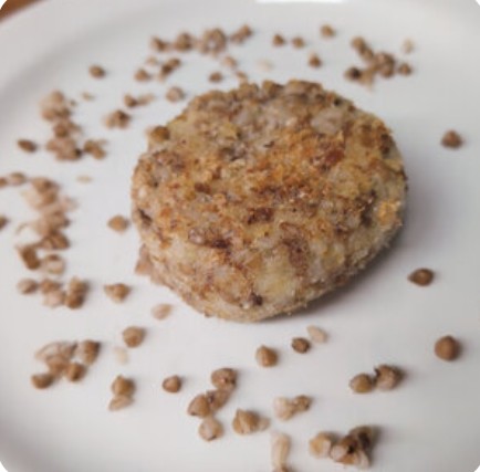 Котлетки из гречки с картошечкой