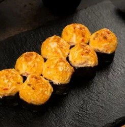 Запеченные маки со снежным крабом 