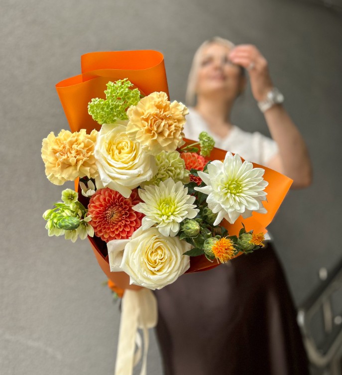 Авторский букет «Скоров школу»